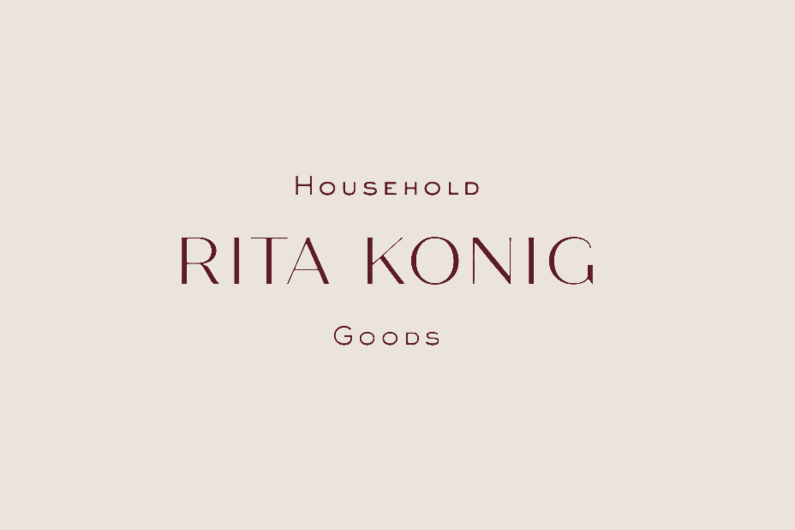 Rita Konig Household Goods logo