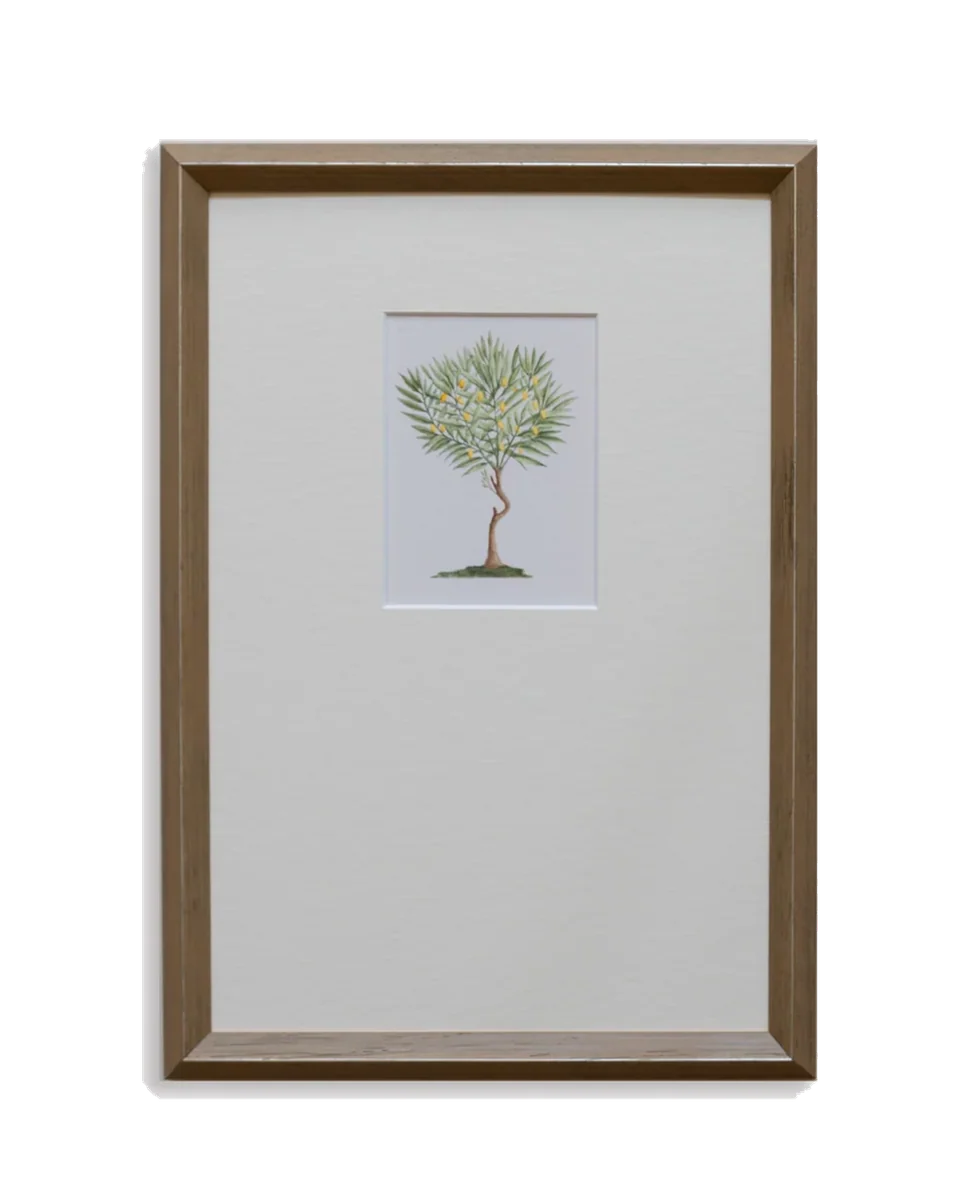 lemon tree print by Giddy Prints