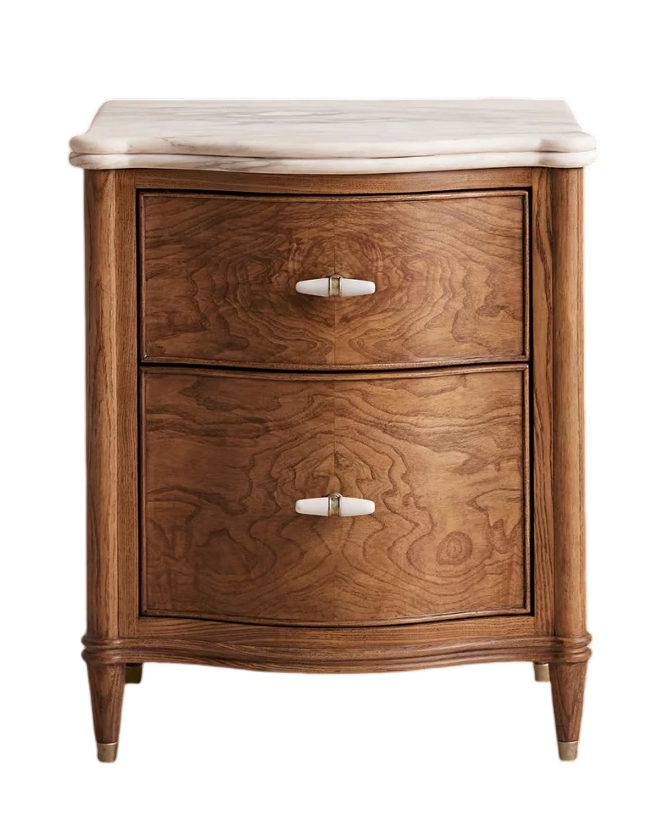 Marble Top Bedside Drawers by Soho Home
