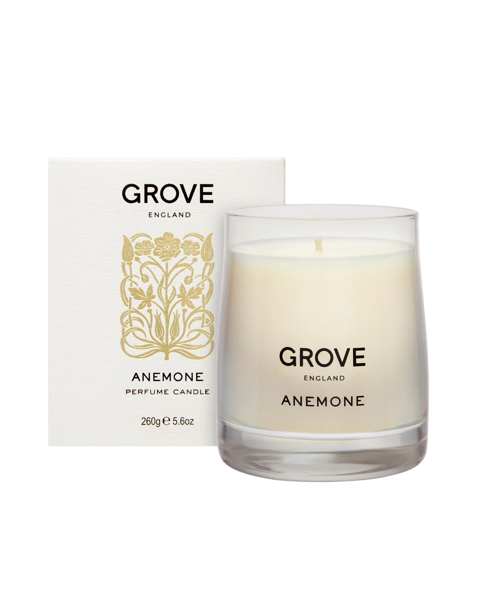 anemone perfume candle by GROVE England