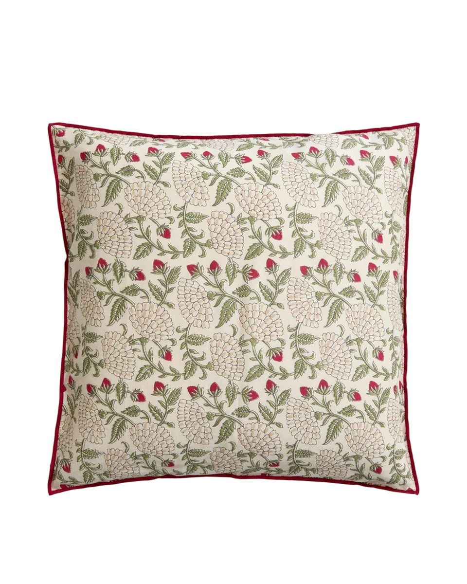 strawberry flower cushion cover by Zara Home