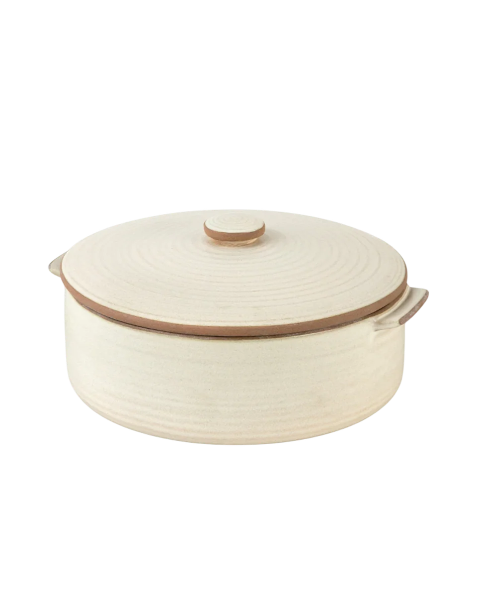 large stone casserole dish by Garden Trading, view 3