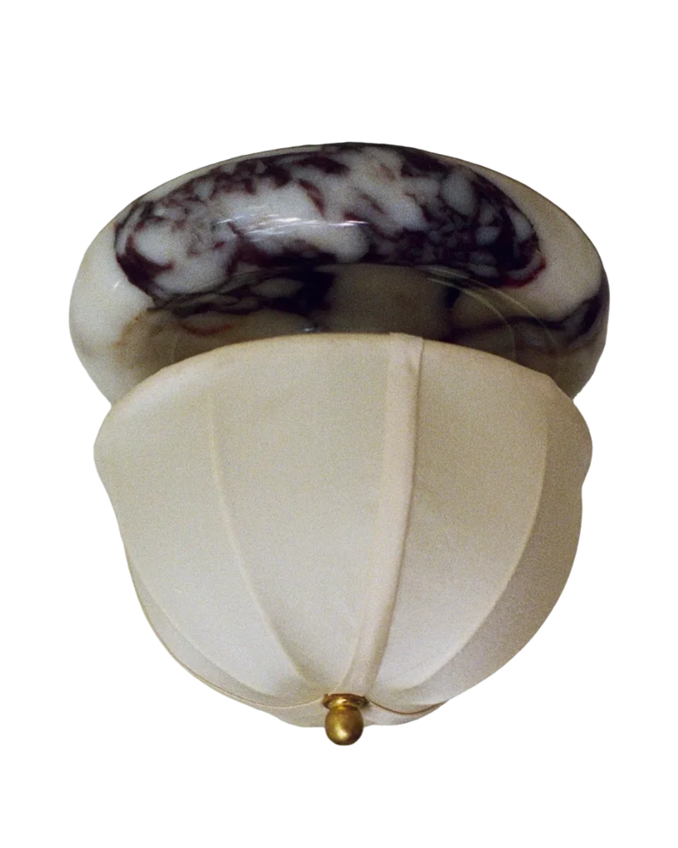 parasol marble ceiling light
