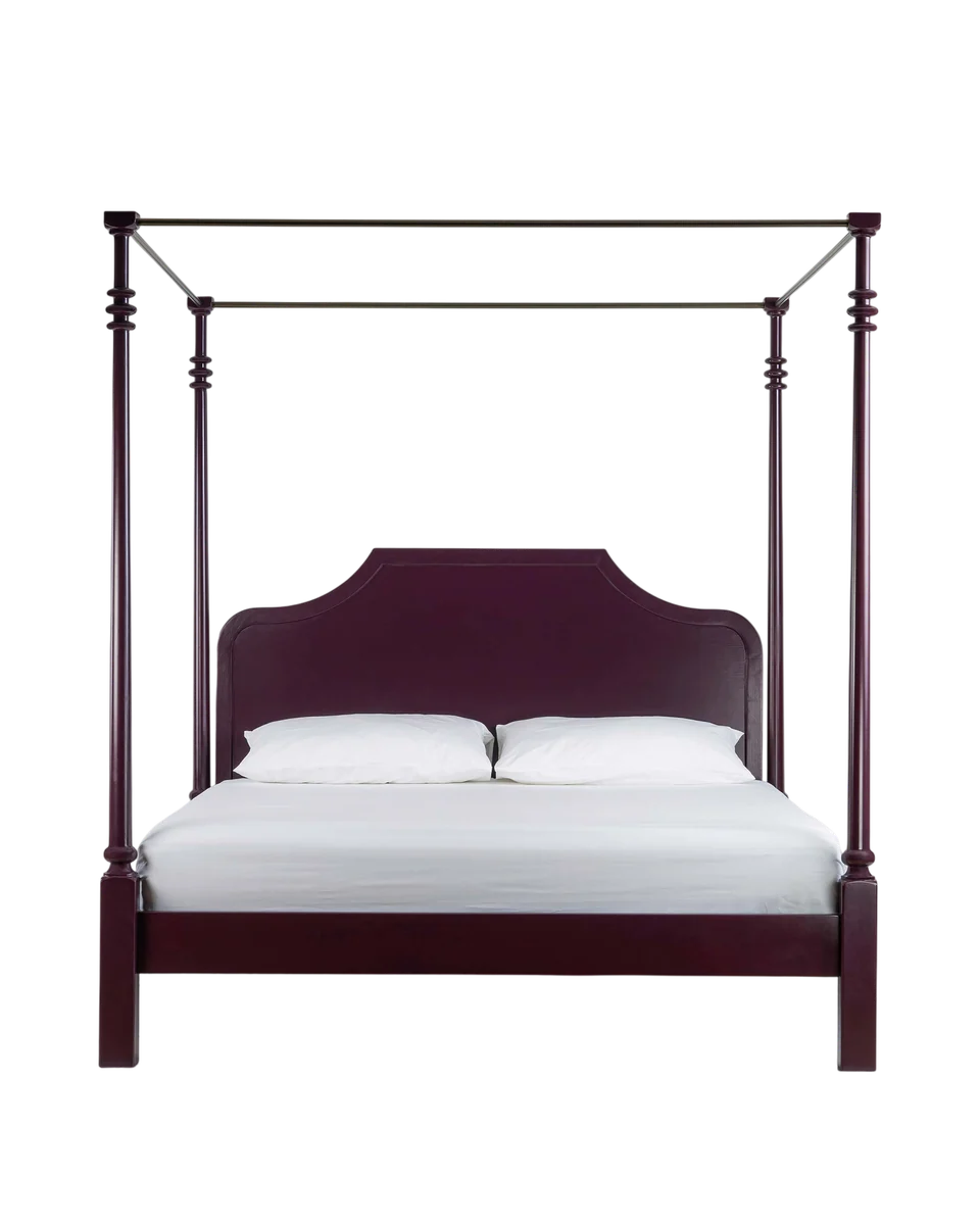 bobbin four poster bed by NiX by Nicola Harding