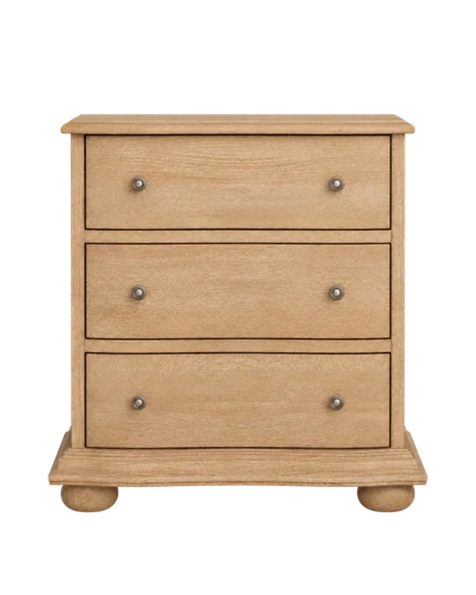 3 drawers bedside chest of drawers by Feather & Black