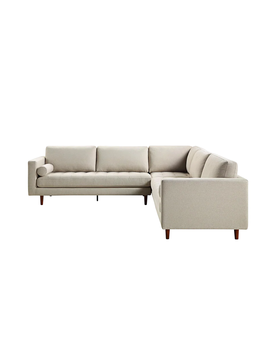 fabric 5+ seater corner sofa by daals
