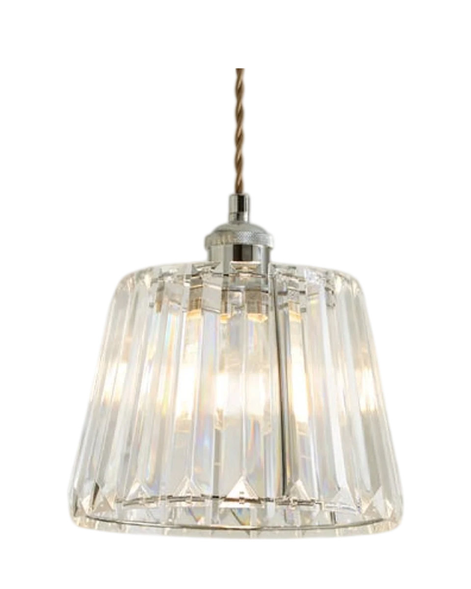 patterned easy-fit pendant shade by Dunelm
