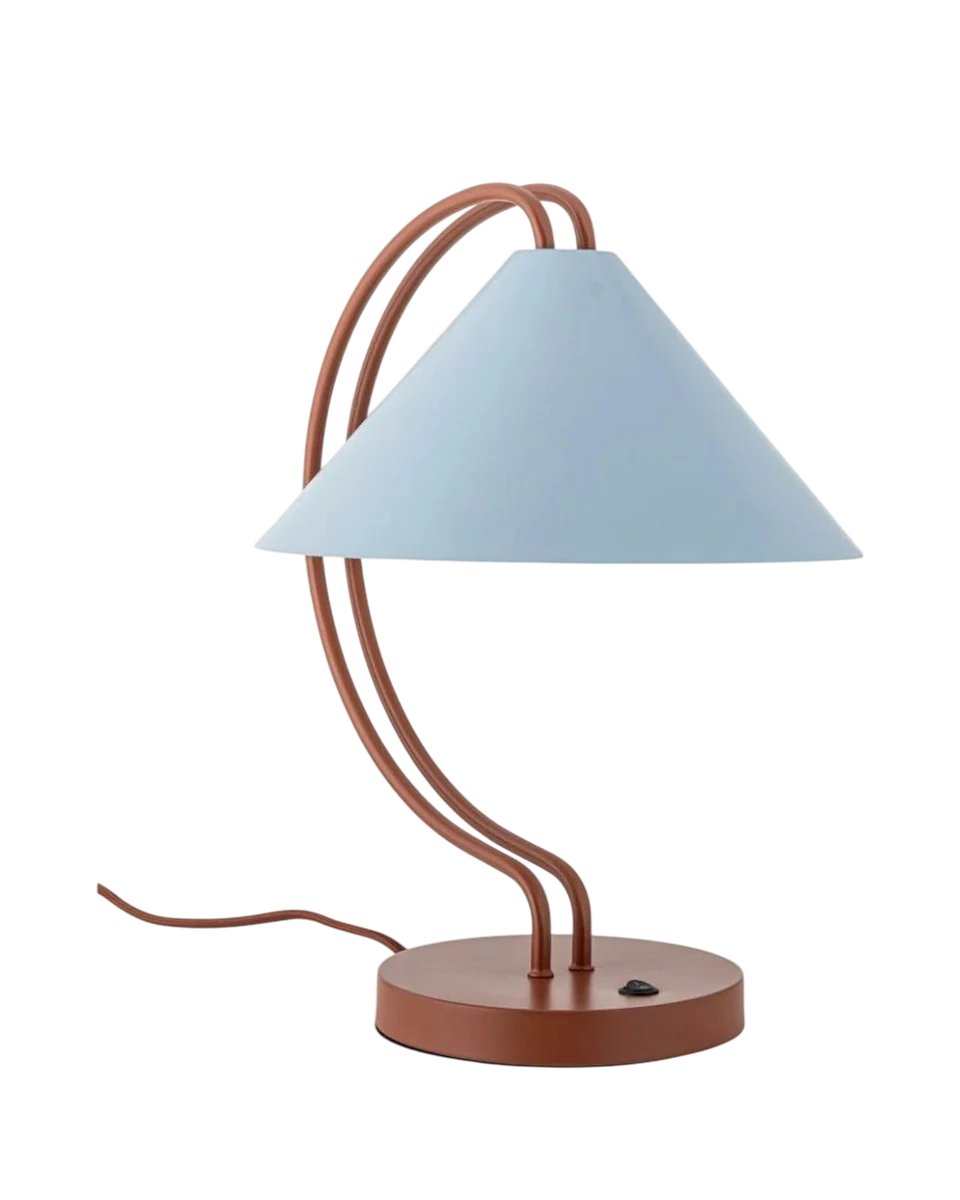 iron table lamp by Bloomingville