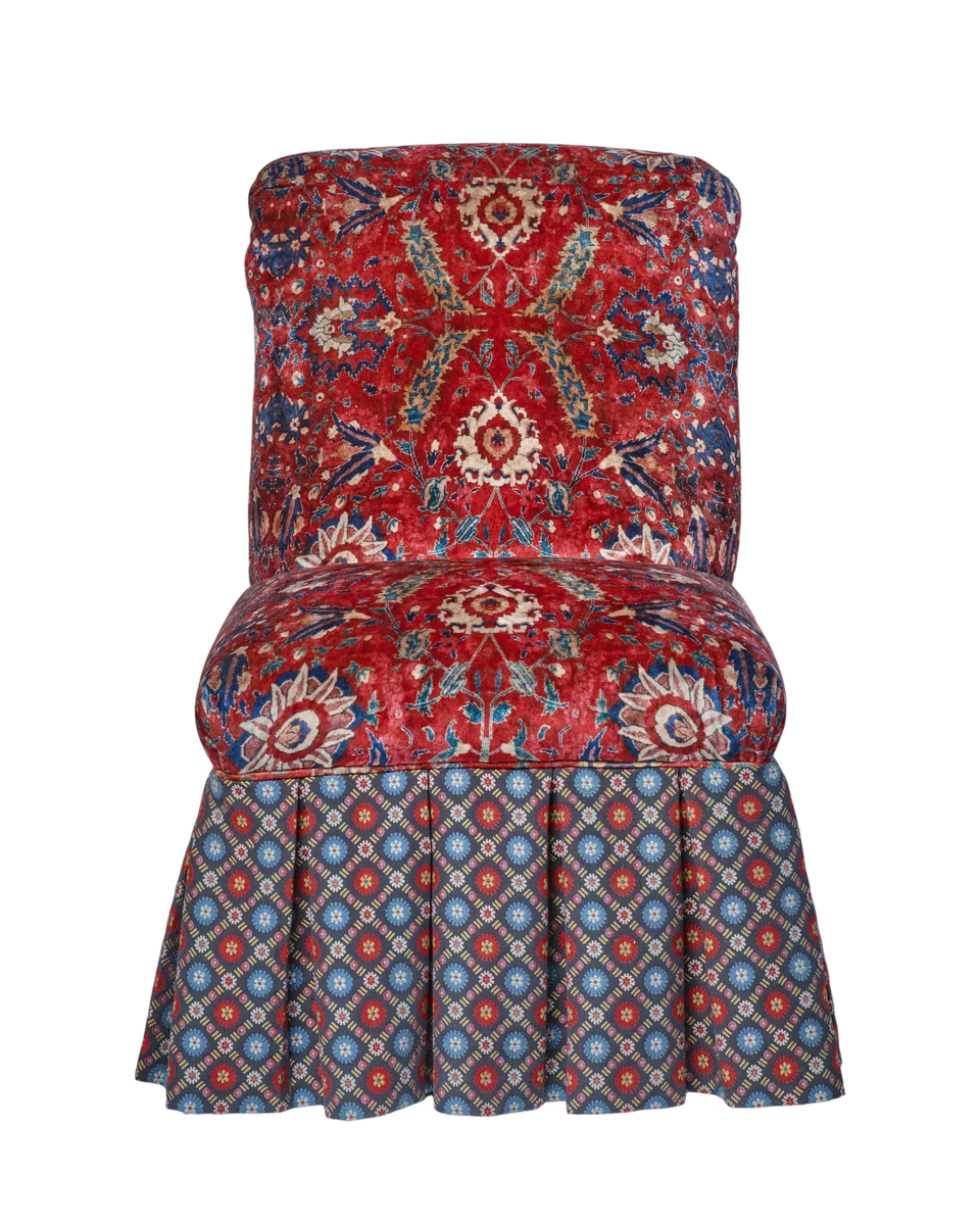 baroque slipper chair by Cabana Magazine