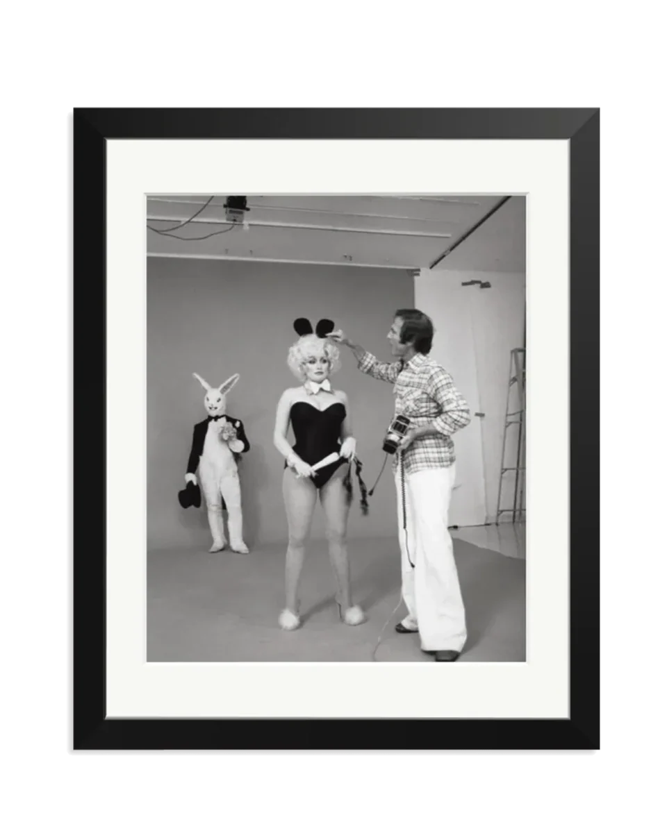 dolly parton backstage playboy print