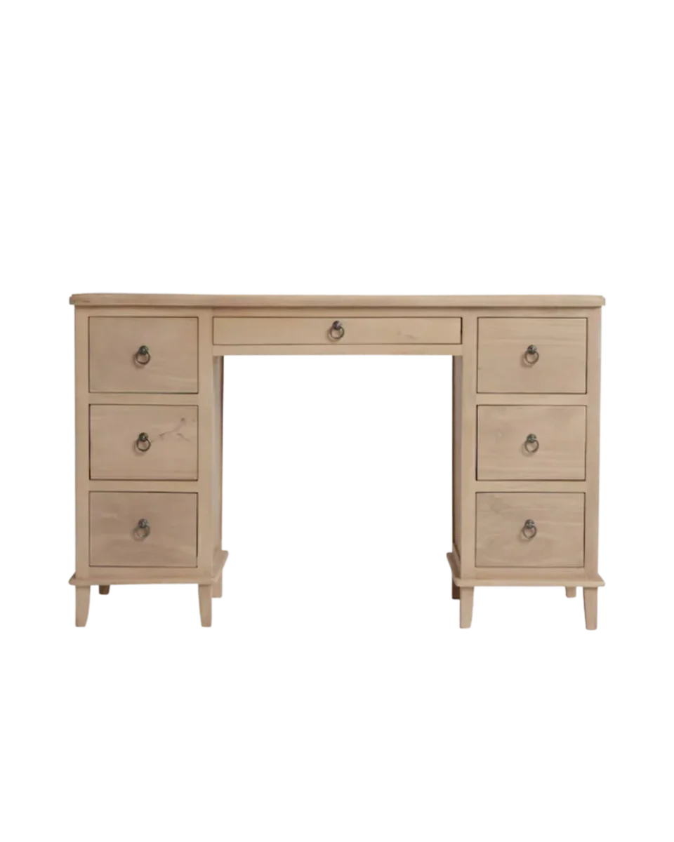 mango wood 7 drawer dressing table by Next