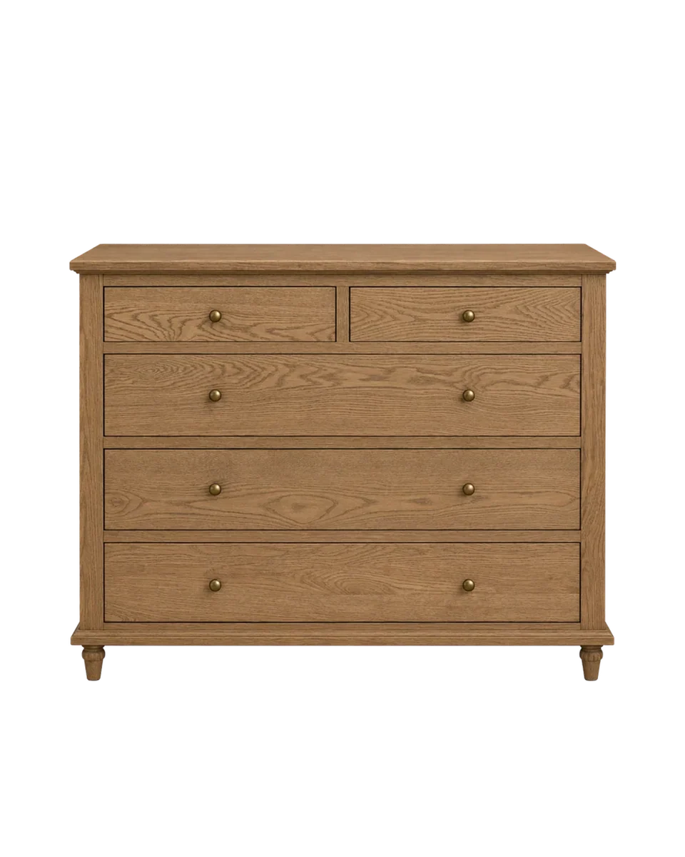 Solid Wood Chest Of Drawers by Rowen and Wren