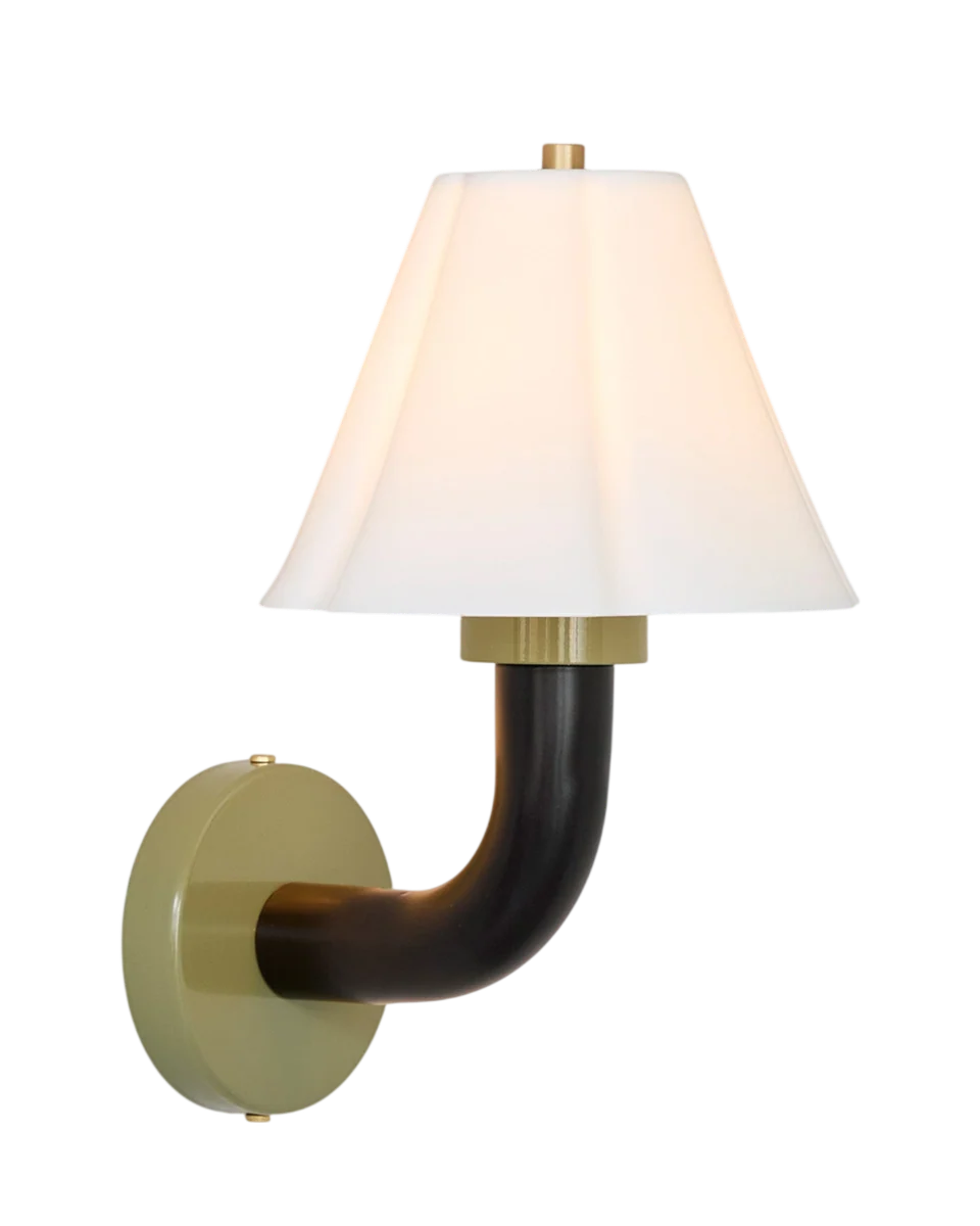 bone china shade wall light by Original BTC, view 2