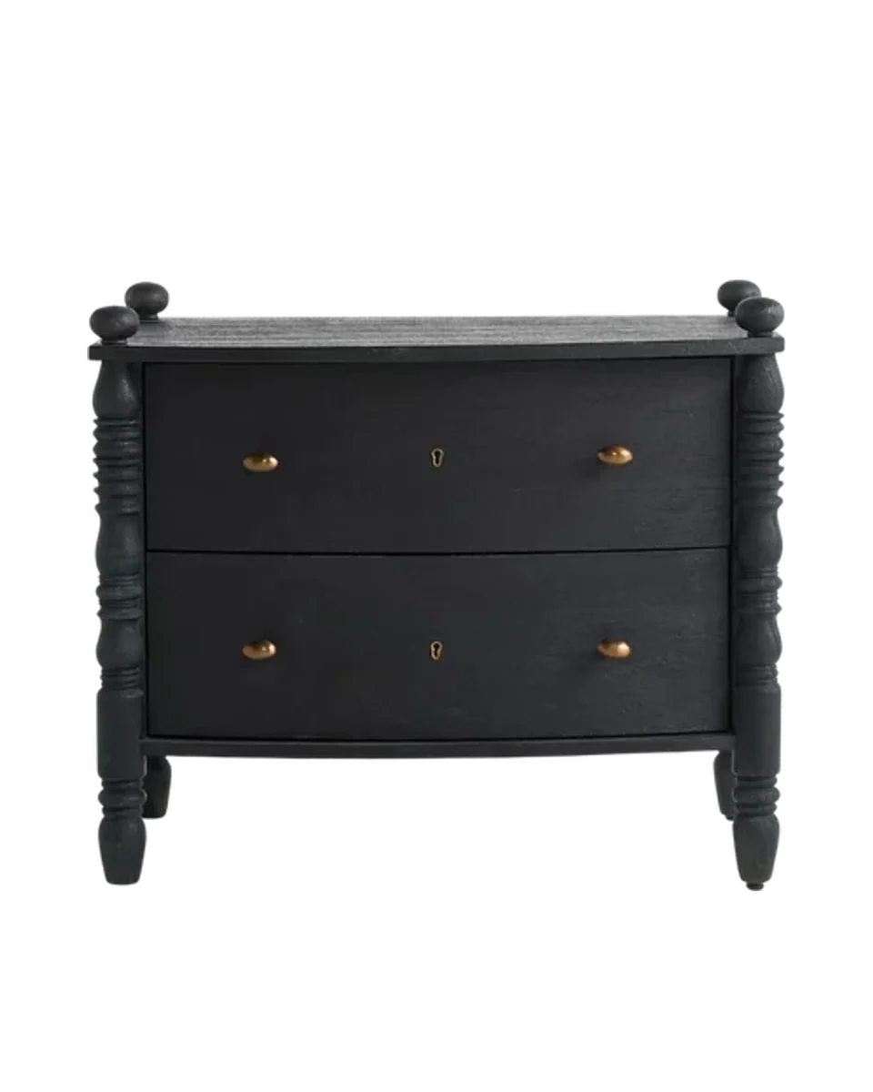 low bedside drawers by Anthropologie