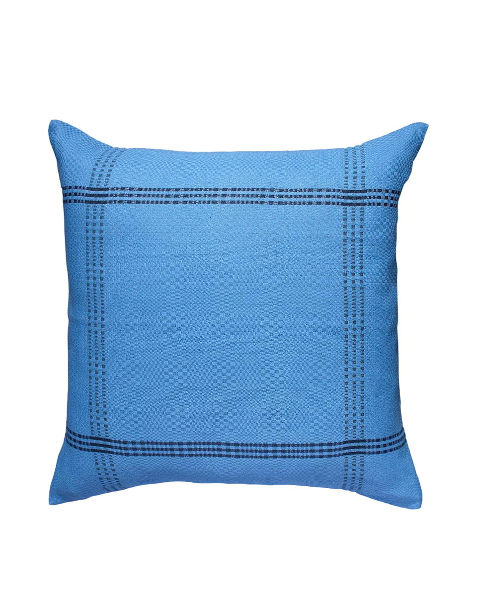 two tone linen cushion cover