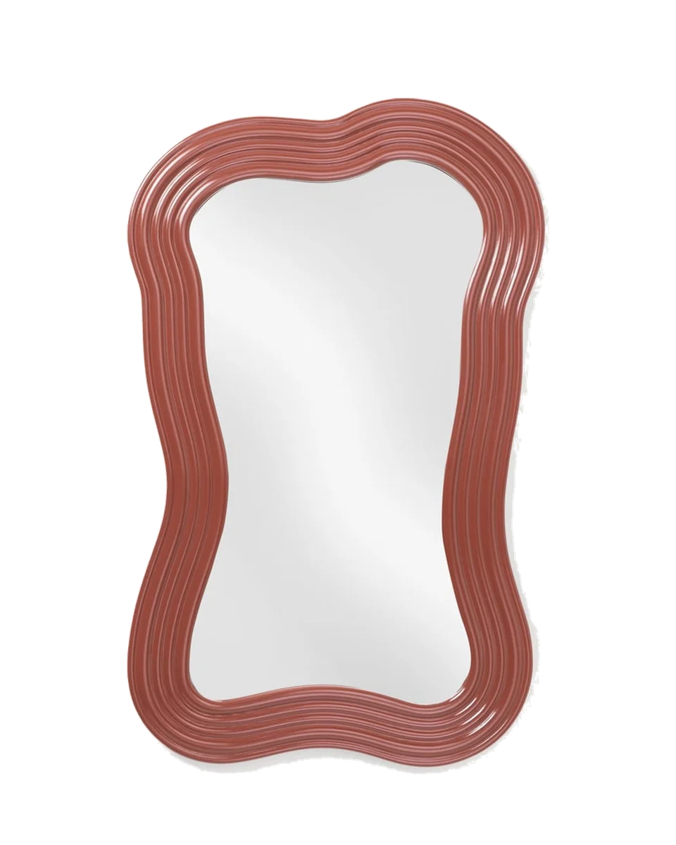 wavy frame wall mirror by Westwing