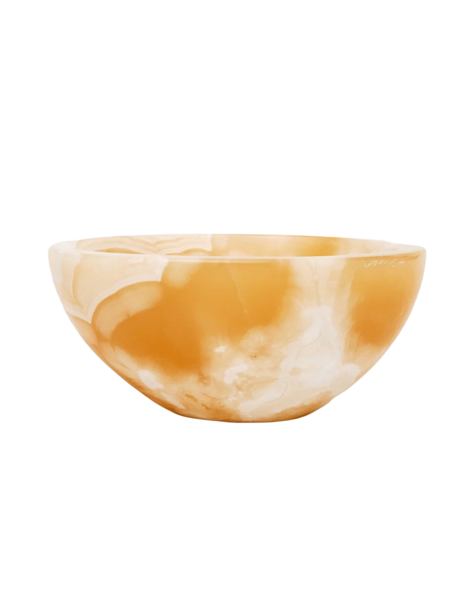 alabaster catchall bowl by Porta