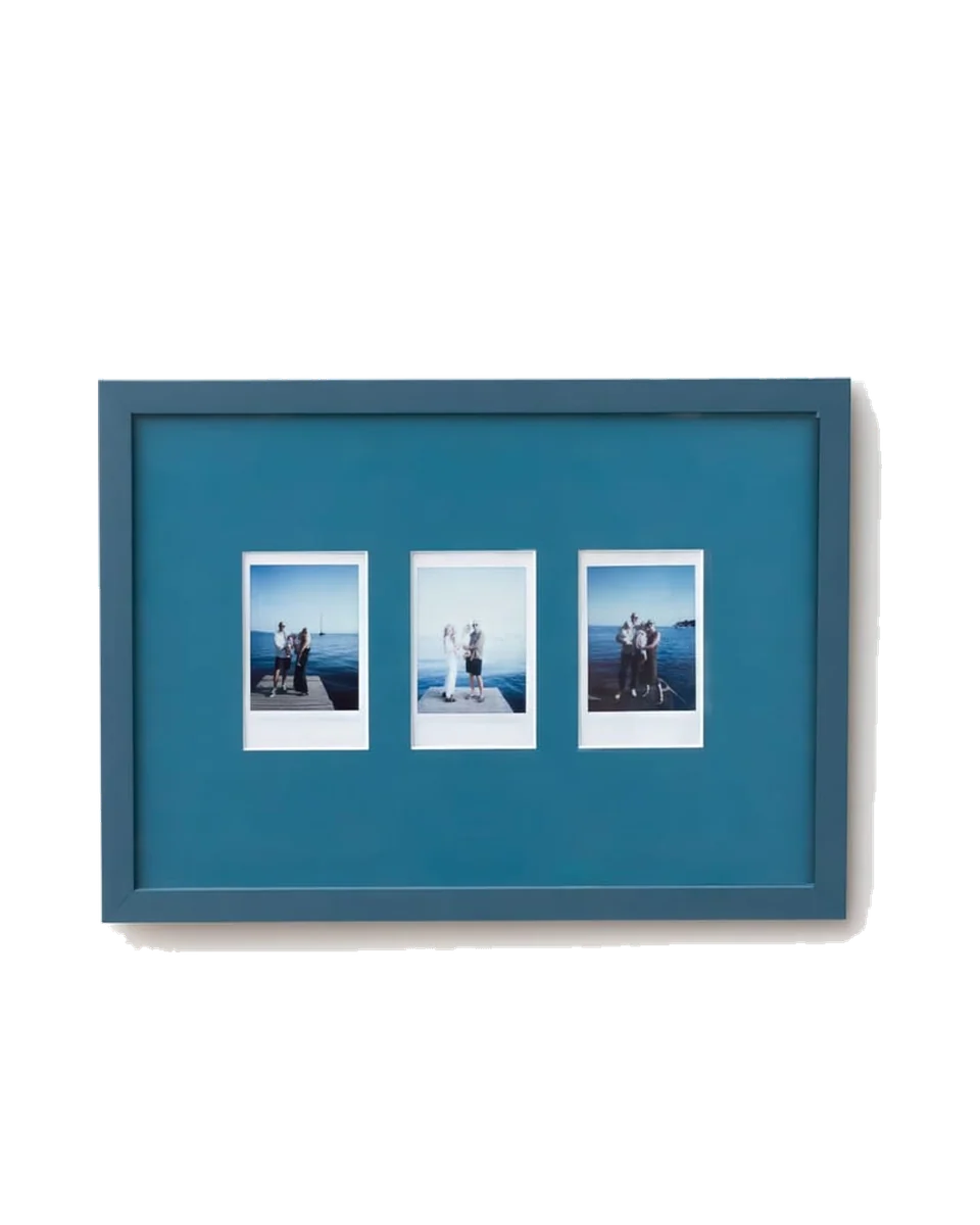 blue mini 3 picture mount by Late Afternoon