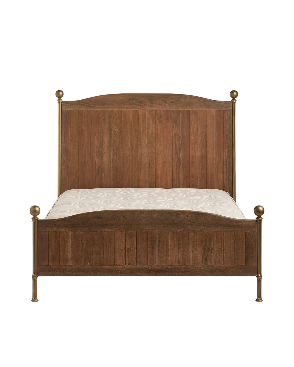 tall headboard king size bed by OKA, view 3