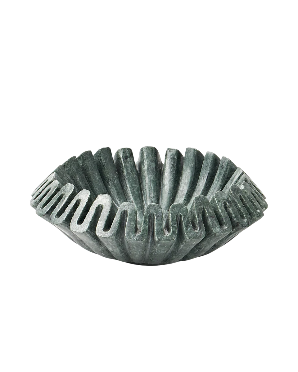 handmade marble deco bowl by Westwing Collection