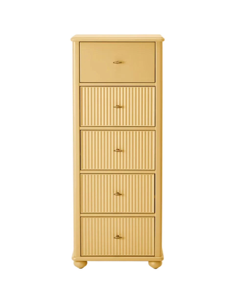 painted tallboy chest of drawers