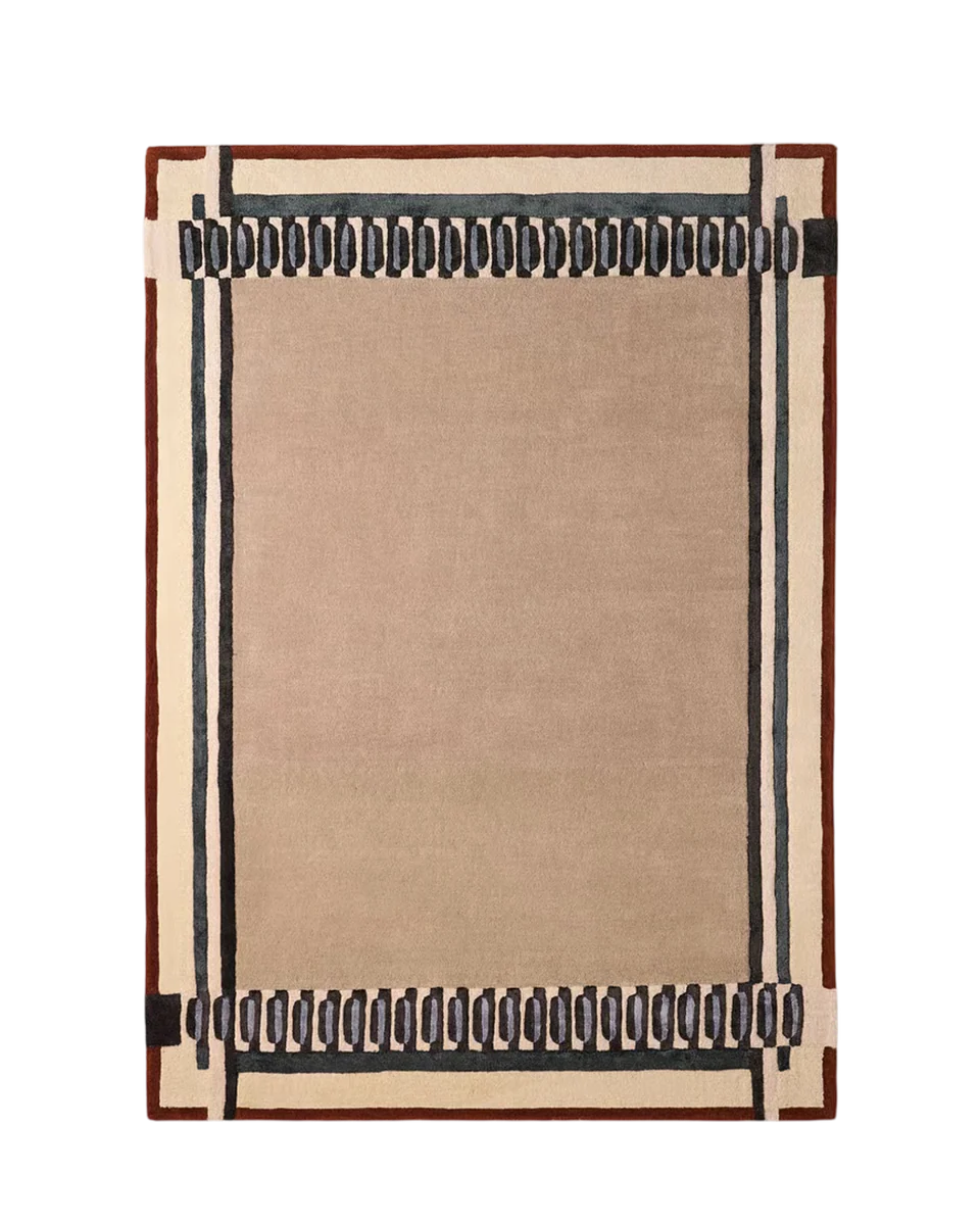 art nouveau style rug