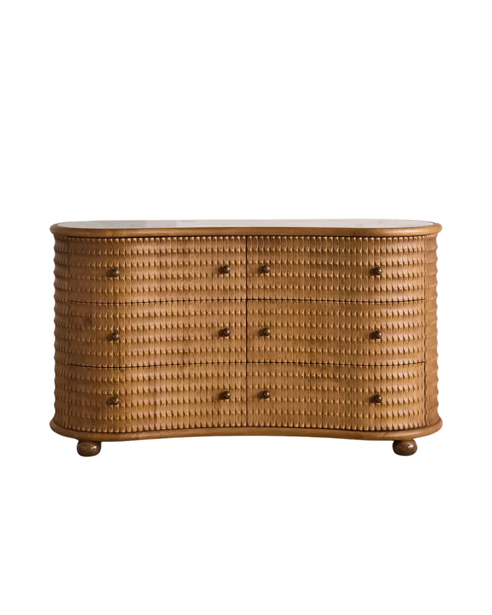 Marble Top Double Chest Of Drawers by Soho Home