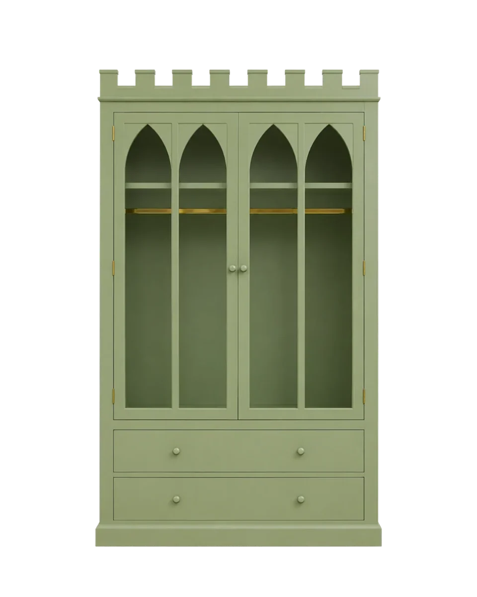 castle style wardrobe by House of Hackney