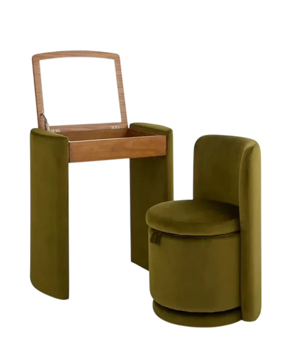 compact dressing table set